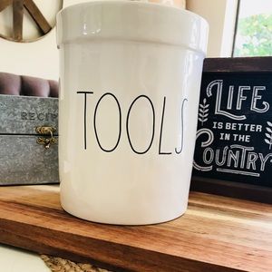 Rae Dunn Tools canister